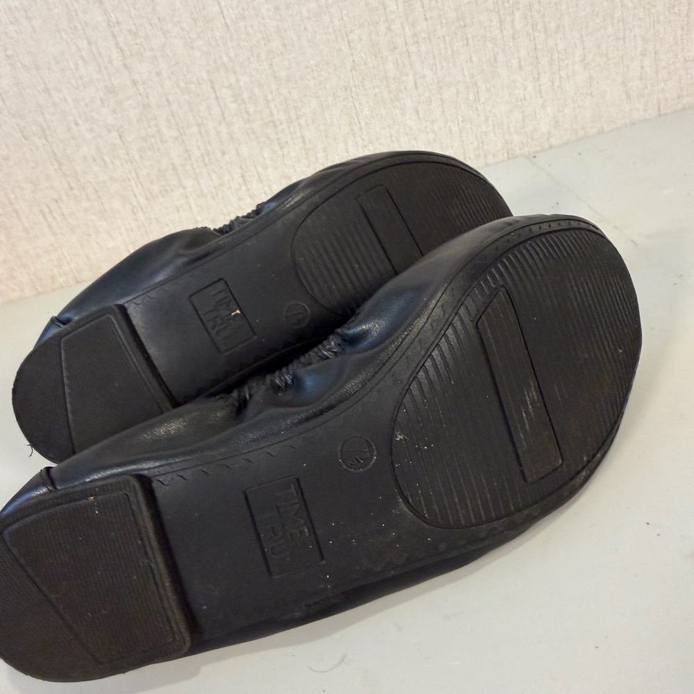 Black Women's Ballet‎ Flats - Picture 7 of 9